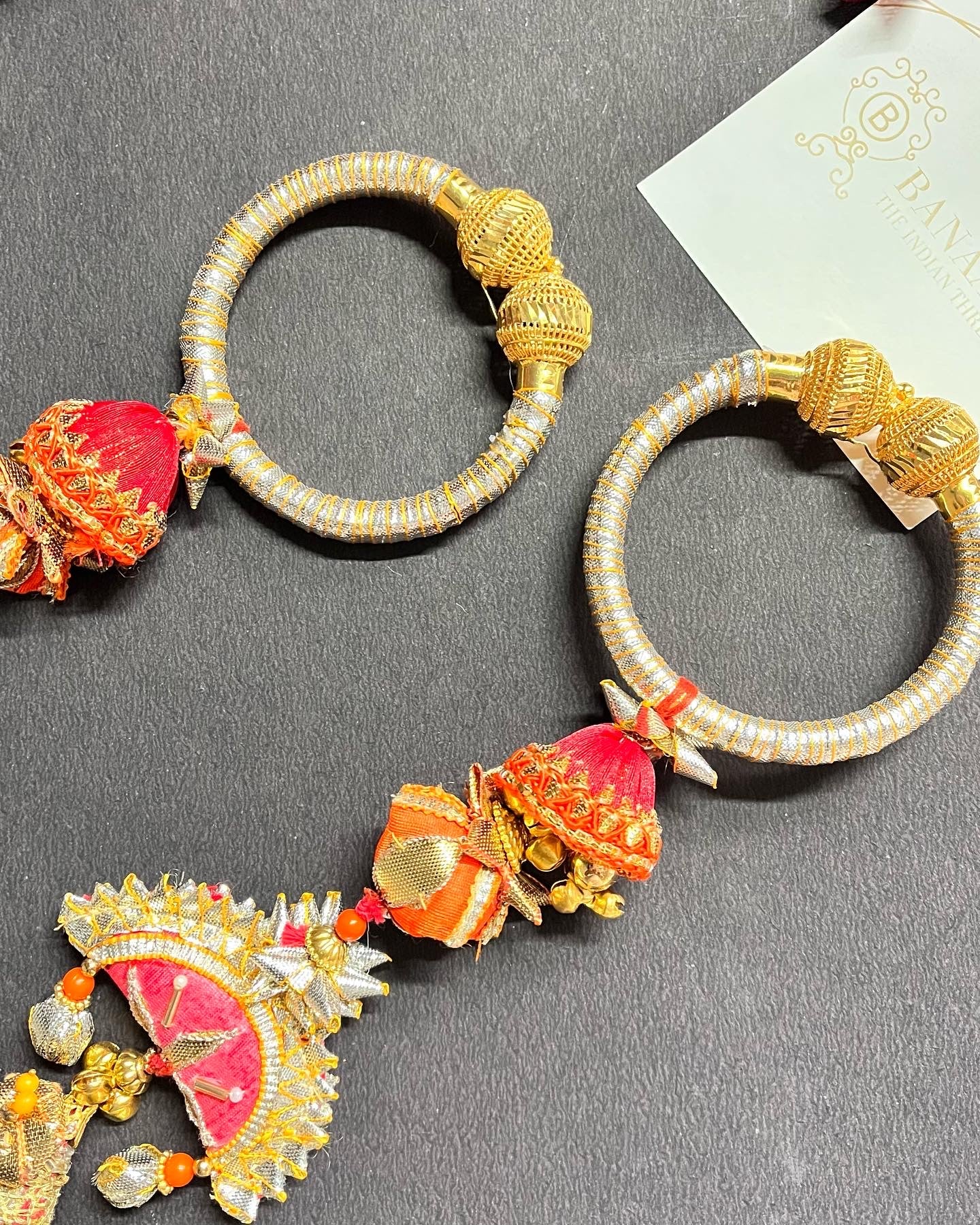 Customised Haldi Jewellery (Kaleere)  for Bride
