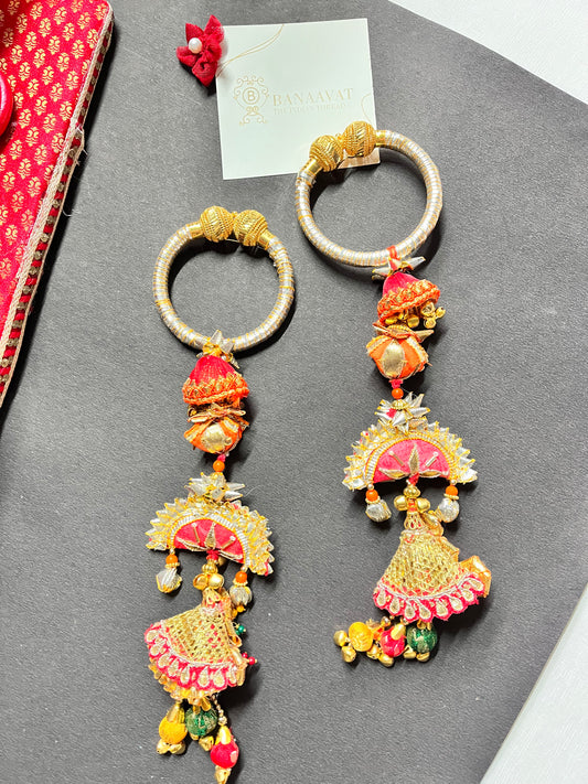 Customised Haldi Jewellery (Kaleere)  for Bride