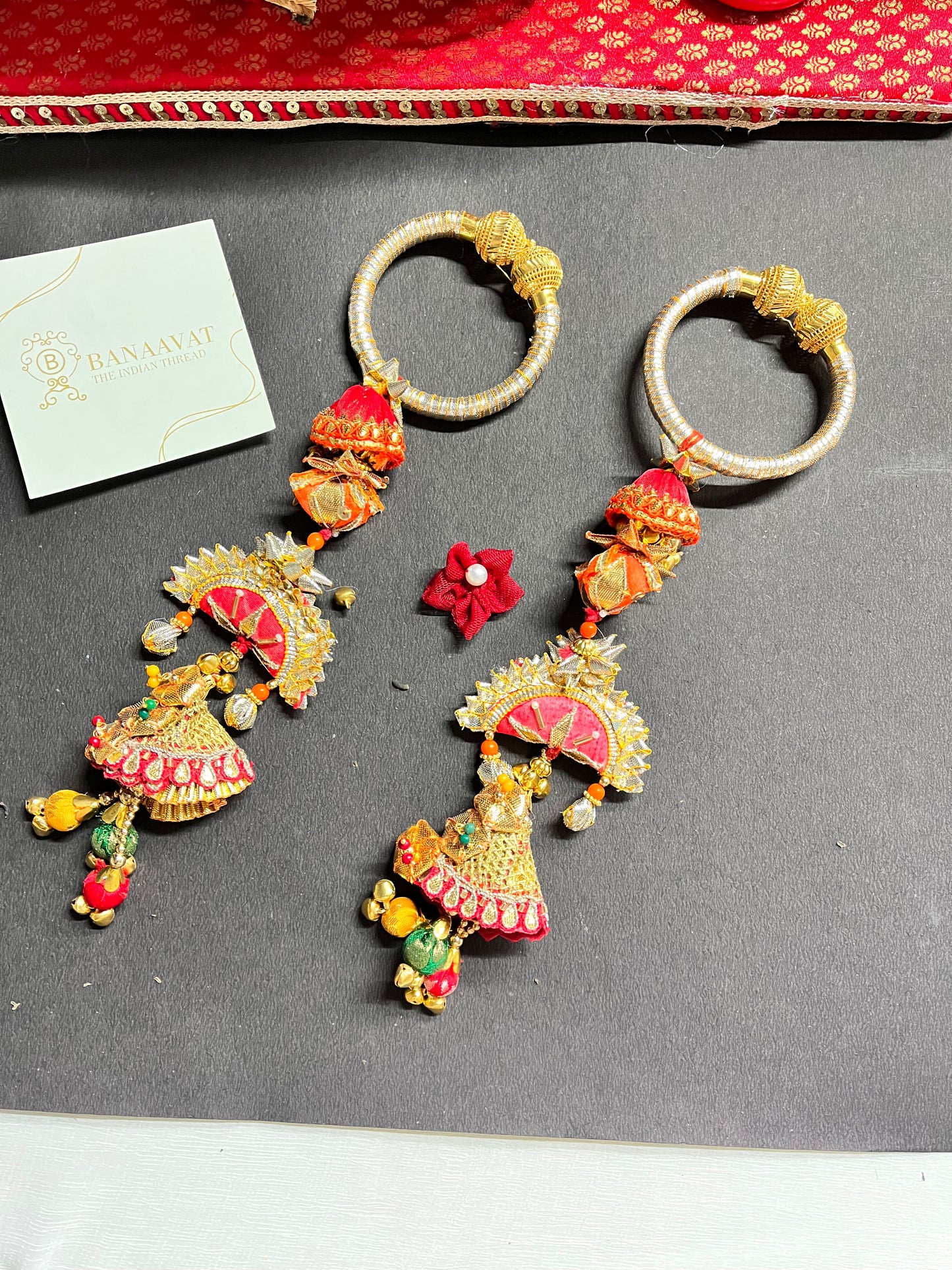 Customised Haldi Jewellery (Kaleere)  for Bride