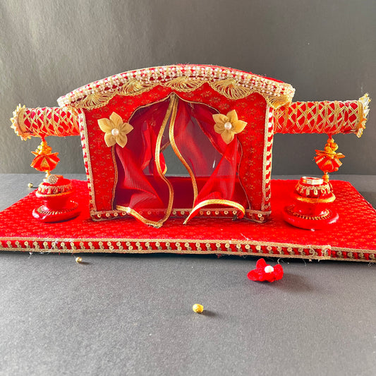 Doli Style Ring Platter - Red Color