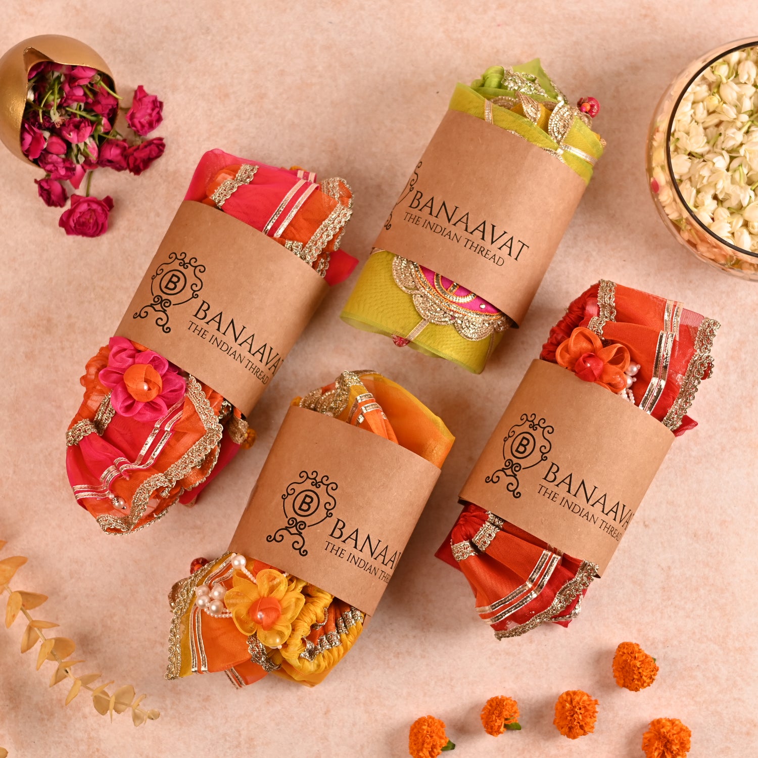 DIY Thaal Decor Set - Traditional Wedding Essentials