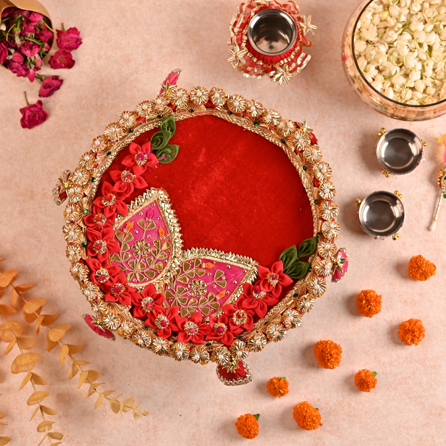 Readymade Pooja Thaals/ Wedding Thaals