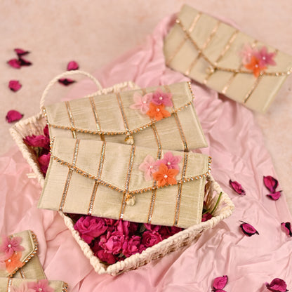 Gota Line Money Envelopes - Saanjh Collection