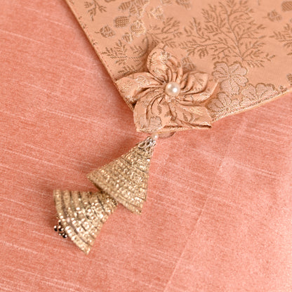 Pankhuri Collection Trio Set - Saree Cover, Favor Potli, and Coin Pouch