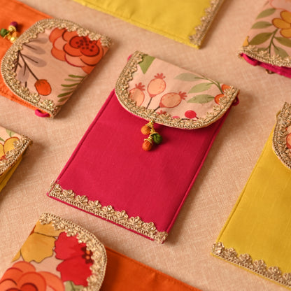 Handcrafted Mobile Sling Bag for Wedding Functions