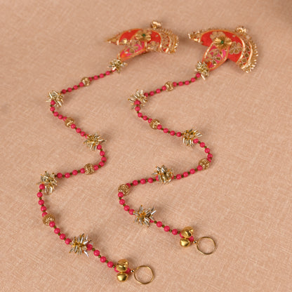 Banaavat Essence Gota Patti Diyas Door Hangings – Pair (29")