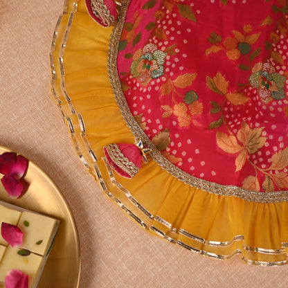 Banarasi Wedding Thaal Cover