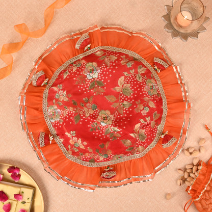 Banarasi Wedding Thaal Cover